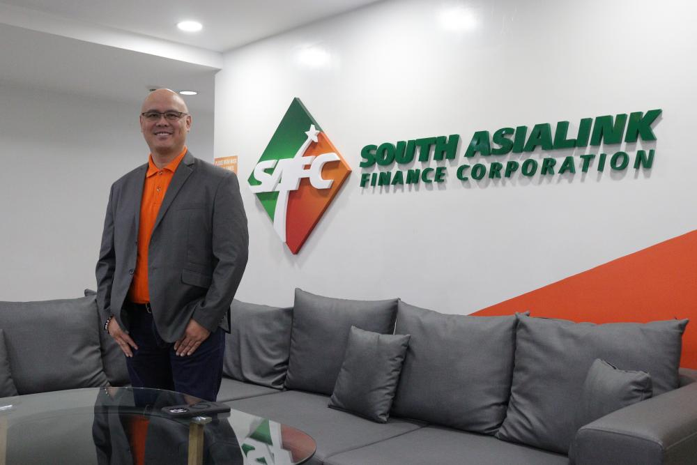 Joel C. Cruz, President, and Managing Director of South Asialink Finance Corporation or SAFC