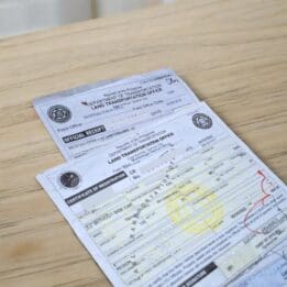 Original Receipt (OR) and Certificate of Registration (CR)