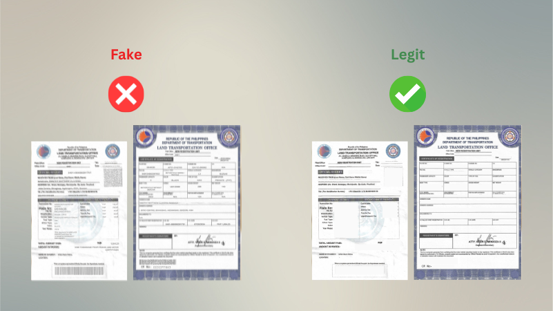 fake and legit or/cr