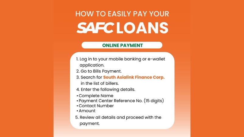 How to Pay Your SAFC Loan Online