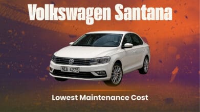 Volkswagen Santana - Lowest Maintenance Cost